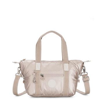 Kipling Art Mini Metallic Schoudertassen Beige | NL 1833AH